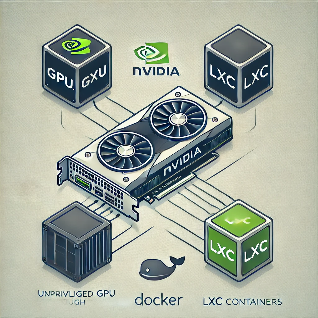 Nvidia GPU Passthrough in Unprivileged LXC Containers and Docker: A Step-by-Step Guide